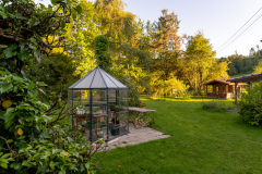 Blick auf den Garten